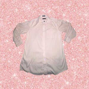 RoundTree & Yorke Blush Button Up